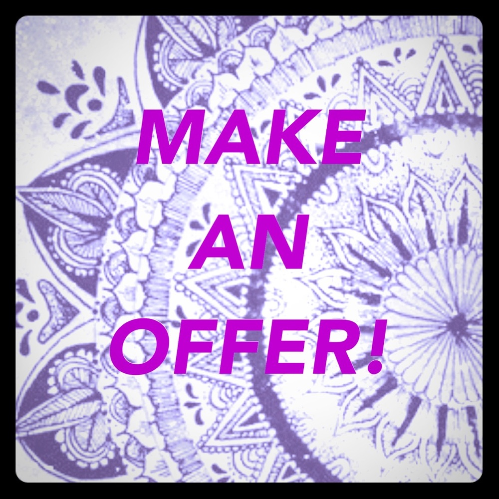 Love an item but not the price? Make an offer!